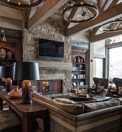  Eclectic Vacation Home Living Room. Viking View by Cashmere Interior, LLC.