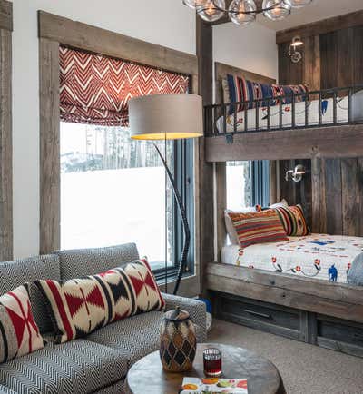  Rustic Vacation Home Children's Room. Viking View by Cashmere Interior, LLC.