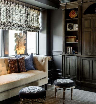  Eclectic Family Home Office and Study. Downtown Serenity by Cashmere Interior, LLC.
