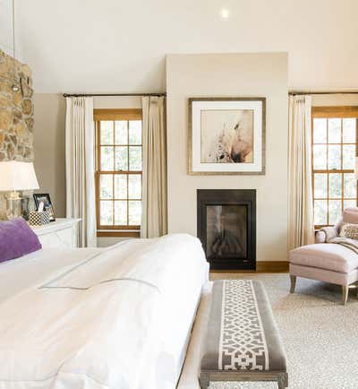  Farmhouse Family Home Bedroom. Country Chic by Cashmere Interior, LLC.