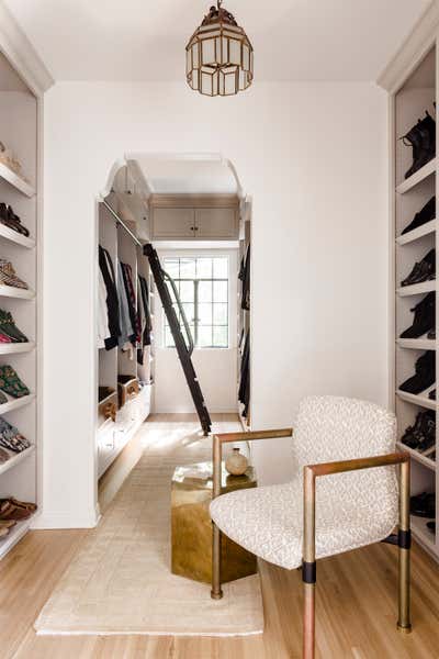  Organic Family Home Storage Room and Closet. Hancock Park by Jeremiah Brent Design.