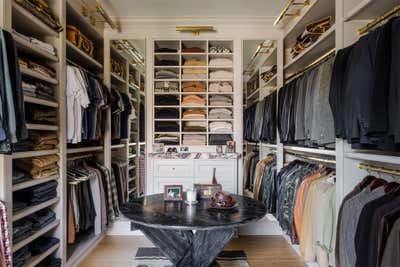  Organic Family Home Storage Room and Closet. Hancock Park by Jeremiah Brent Design.