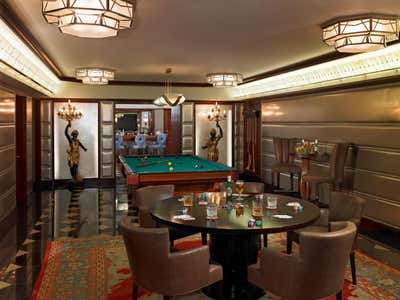 Traditional Family Home Bar and Game Room. Continental  by Soucie Horner, Ltd..