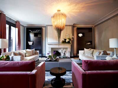  Hollywood Regency Living Room. Woollahra Residence by Poco Designs.