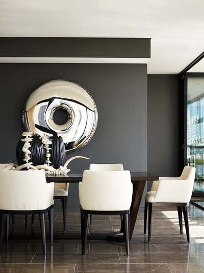  Contemporary Apartment Dining Room. The Penthouse, Sydney by Poco Designs.