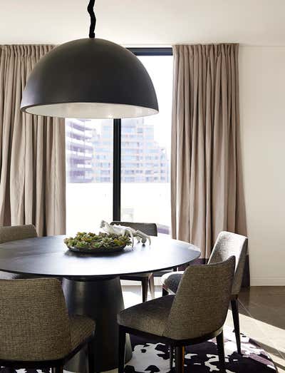  Contemporary Apartment Dining Room. The Penthouse, Sydney by Poco Designs.