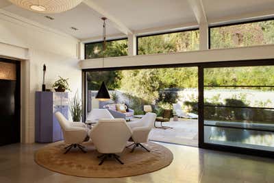  Mid-Century Modern Country House Lobby and Reception. Ranch House by The Archers.