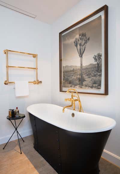  Cottage Family Home Bathroom. Greenwich Village by Jeremiah Brent Design.
