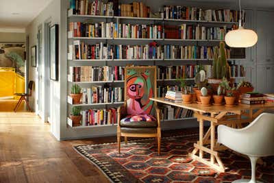  Eclectic Family Home Office and Study. Hill House IV by The Archers.