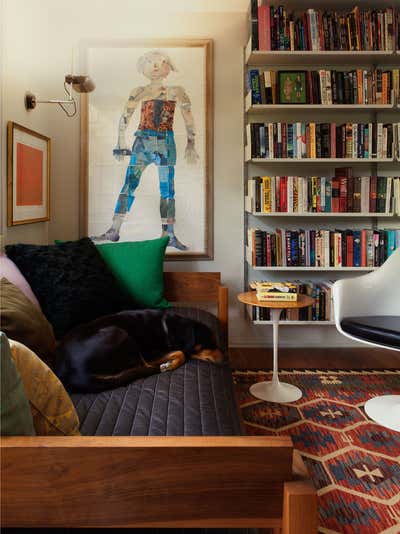  Eclectic Family Home Office and Study. Hill House IV by The Archers.