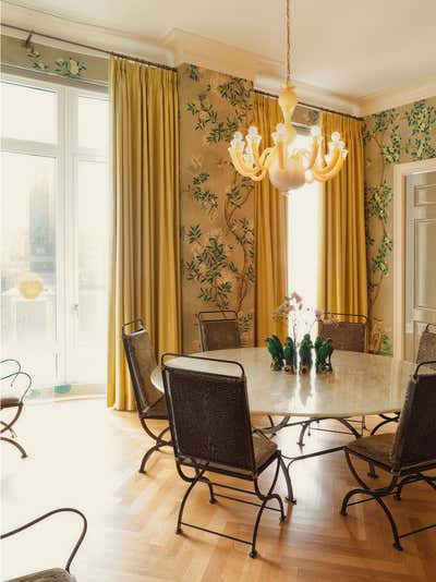  Art Nouveau Apartment Dining Room. Thirty Third Floor Apartment by The Archers.