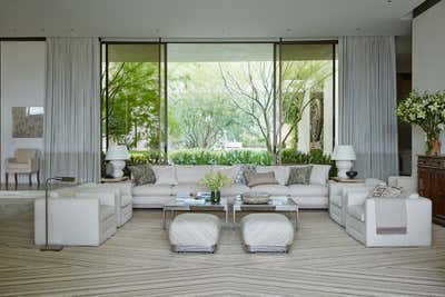  Contemporary Vacation Home Living Room. Desert Oasis by Michael S. Smith Inc..