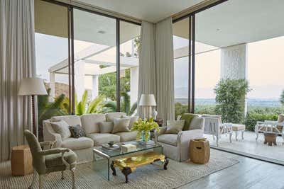  Contemporary Vacation Home Living Room. Desert Oasis by Michael S. Smith Inc..