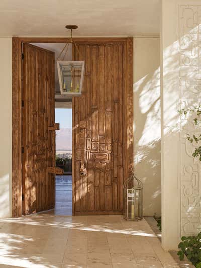  Bohemian Vacation Home Entry and Hall. Desert Oasis by Michael S. Smith Inc..