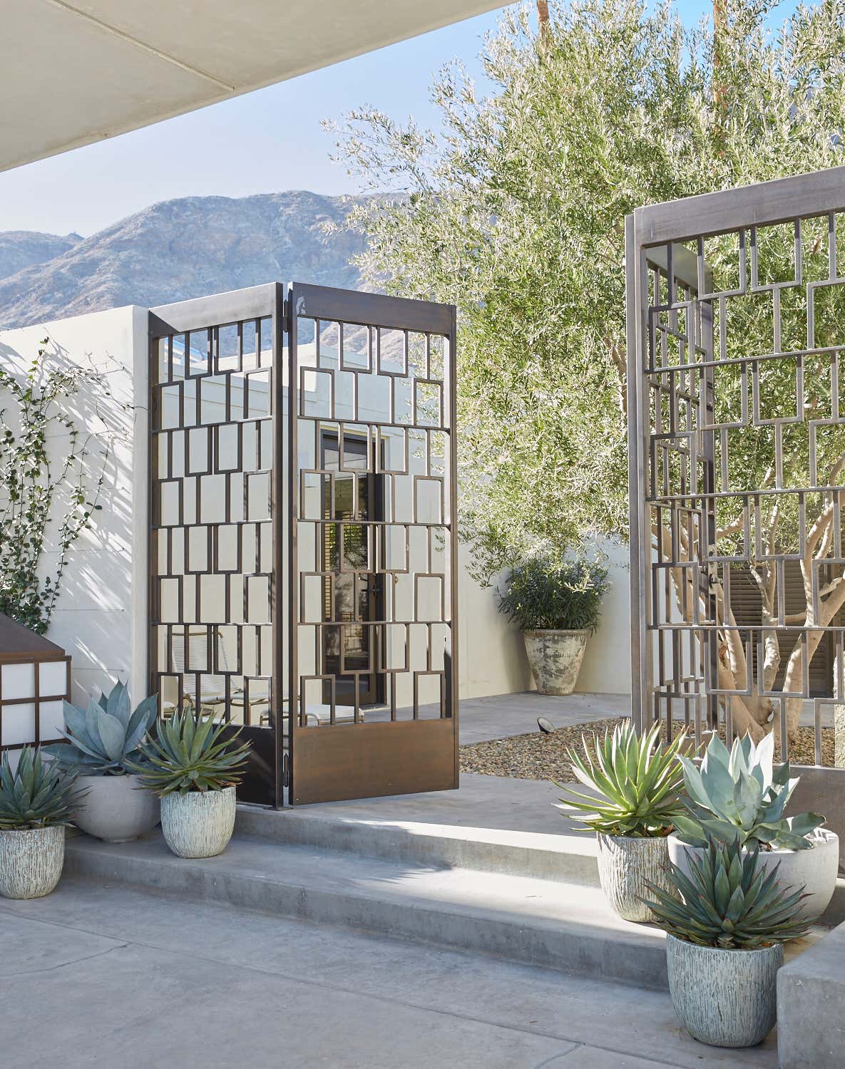 Contemporary Patio and Deck