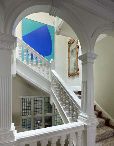  Transitional Apartment Entry and Hall. Enlightened London by Michael S. Smith Inc..