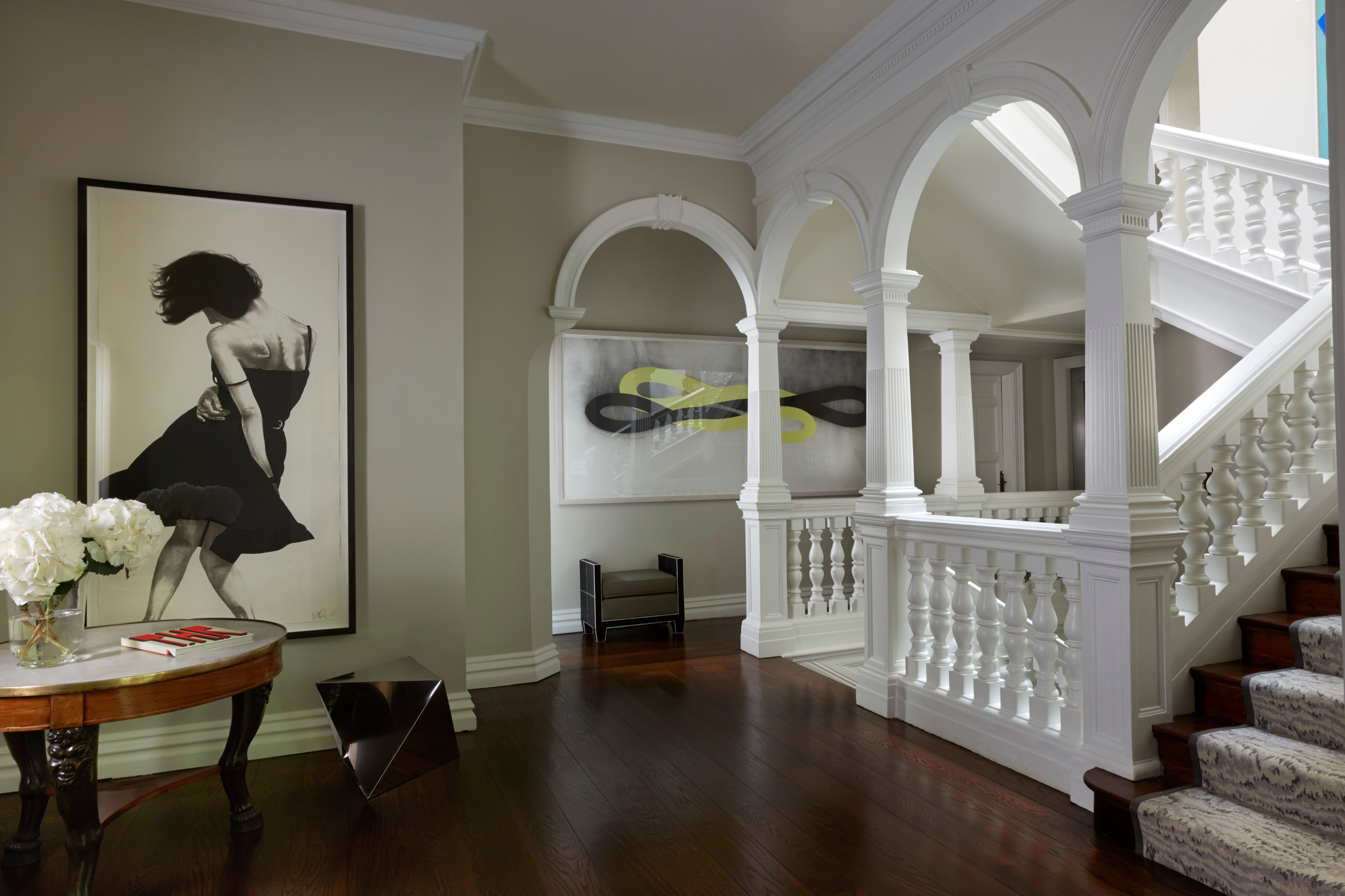 Transitional Living Room