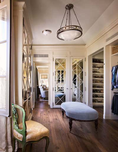  Transitional Family Home Storage Room and Closet. Santa Monica by Michael S. Smith Inc..