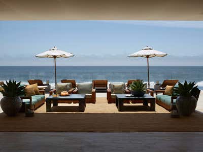  Eclectic Beach House Patio and Deck. Pacific Chic by Michael S. Smith Inc..
