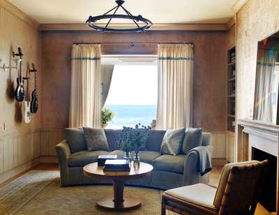  Coastal Beach House Meeting Room. Pacific Chic by Michael S. Smith Inc..