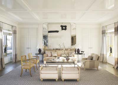  Transitional Apartment Living Room. Central Park Aerie by Michael S. Smith Inc..