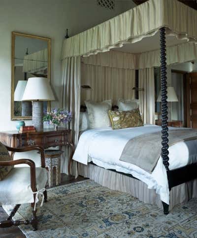  Transitional Family Home Bedroom. Old World Meets New by Michael S. Smith Inc..