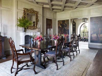  Transitional Family Home Dining Room. Old World Meets New by Michael S. Smith Inc..