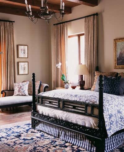  Moroccan Family Home Bedroom. Costal Haven  by Michael S. Smith Inc..