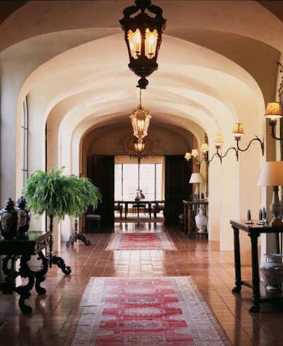  Moroccan Family Home Entry and Hall. Costal Haven  by Michael S. Smith Inc..