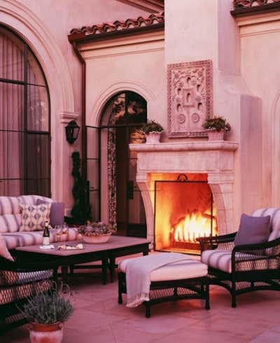  Moroccan Patio and Deck. Costal Haven  by Michael S. Smith Inc..