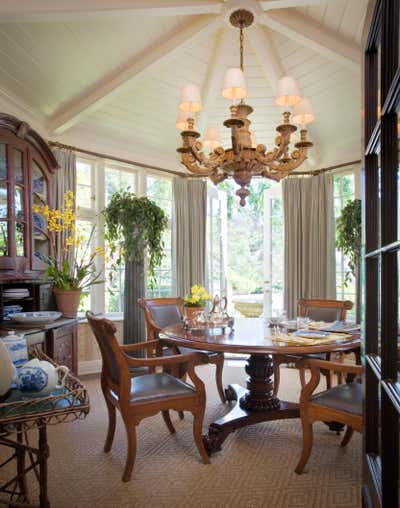  Traditional Family Home Living Room. American English by Michael S. Smith Inc..