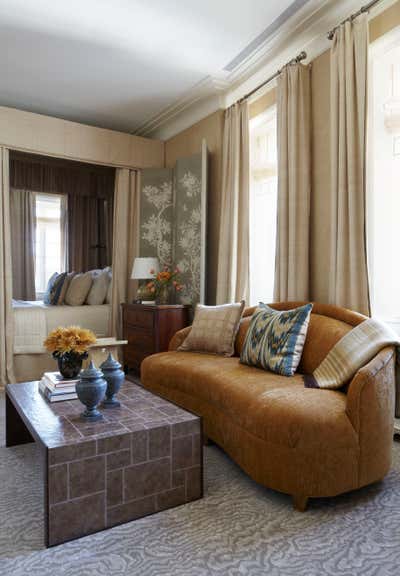  Transitional Family Home Bedroom. Jazz Age Revival by Michael S. Smith Inc..