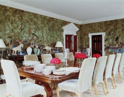  Traditional Apartment Dining Room. Townhouse by Michael S. Smith Inc..
