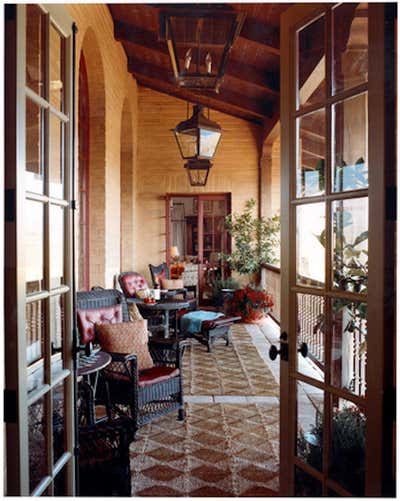  Traditional Moroccan Family Home Patio and Deck. California Hideout by Michael S. Smith Inc..