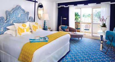  Coastal Hotel Bedroom. Eau Palm Beach Resort & Spa by Jonathan Adler.