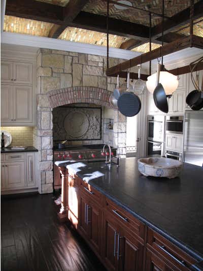  Mediterranean Family Home Kitchen. Beverly Hills Estate  by Stephen Stone Designs.