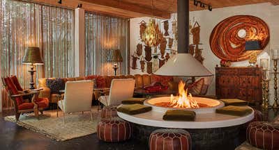  Eclectic Moroccan Hotel Bar and Game Room. The Parker Palm Springs by Jonathan Adler.