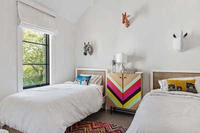  Eclectic Family Home Children's Room. East Hampton by Nicole Fuller Interiors.