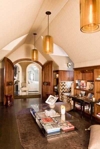  Eclectic Family Home Bar and Game Room. Suffern Estate by Nicole Fuller Interiors.