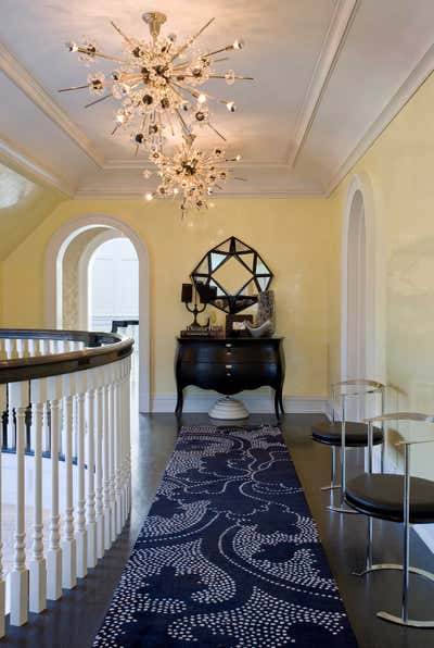  Contemporary Family Home Entry and Hall. Suffern Estate by Nicole Fuller Interiors.