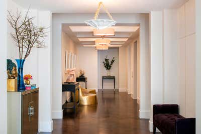  Contemporary Apartment Entry and Hall. 17 East 12th Street by Nicole Fuller Interiors.
