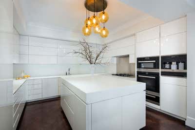  Eclectic Apartment Kitchen. 17 East 12th Street by Nicole Fuller Interiors.