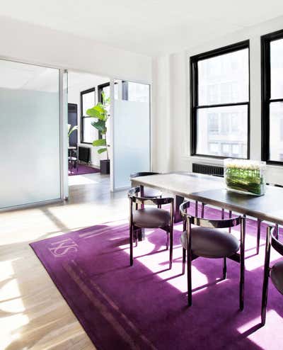  Contemporary Office Meeting Room. Kimora Lee Simmons Offices by Nicole Fuller Interiors.