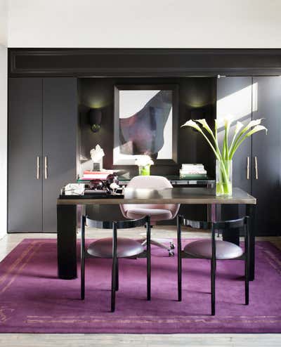  Contemporary Office Meeting Room. Kimora Lee Simmons Offices by Nicole Fuller Interiors.