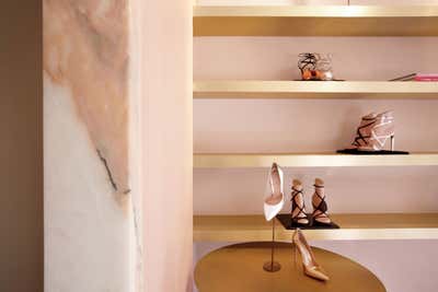  Contemporary Minimalist Office Workspace. Gianvito Rossi Showroom by Nicole Fuller Interiors.