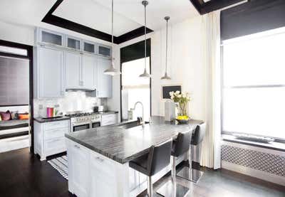  Contemporary Apartment Kitchen. 60 East 13th Street by Nicole Fuller Interiors.