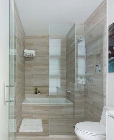  Organic Apartment Bathroom. NoHo Residence by Jessica Schuster Interior Design.