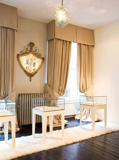  Contemporary French Retail Workspace. Finn Jewelry Showroom  by Nicole Fuller Interiors.