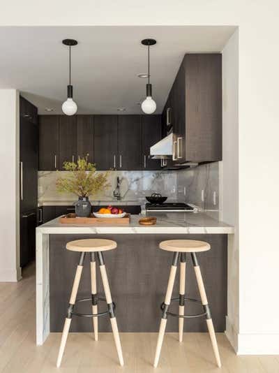  Contemporary Apartment Kitchen. Waterfront Model Unit by Jessica Schuster Interior Design.