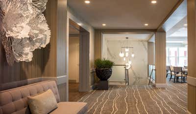  Contemporary Hotel Lobby and Reception. Boston Hospitality Building by Jessica Schuster Interior Design.